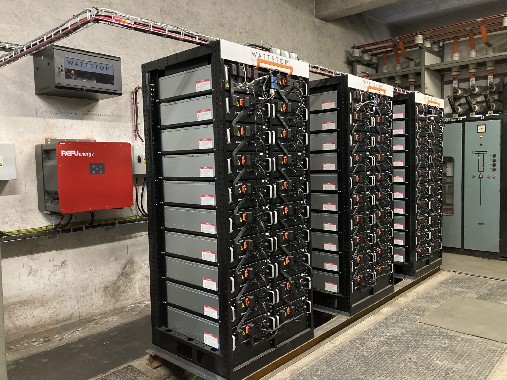 Battery energy storage system at KD Energo