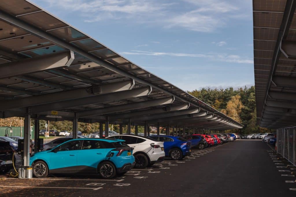 Solar carport