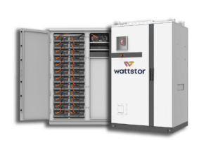 Wattstor 100 kWh battery cabinet solution 