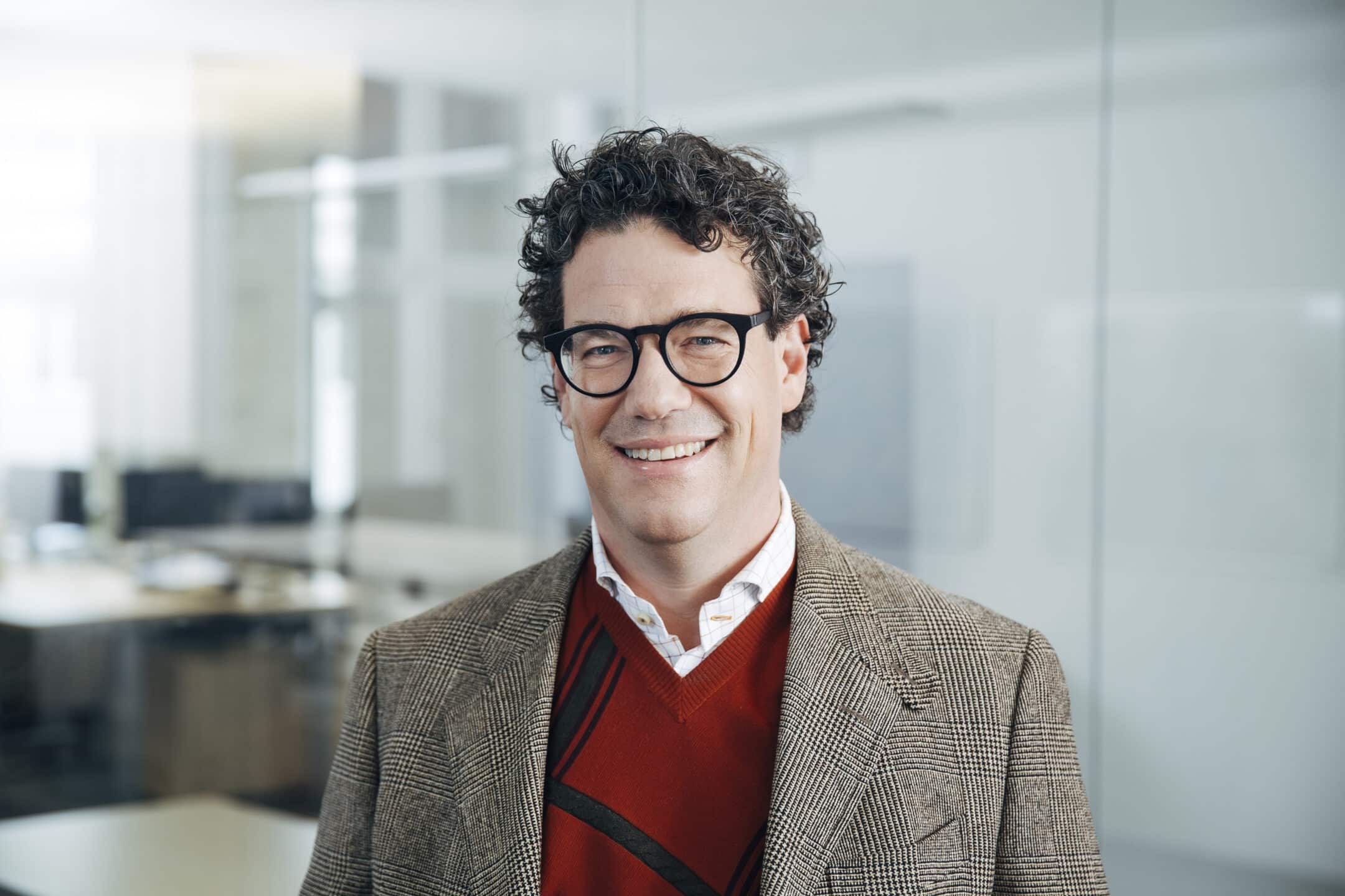 Jochen Schneider, Managing Director for Germany at Wattstor, at the Munich office