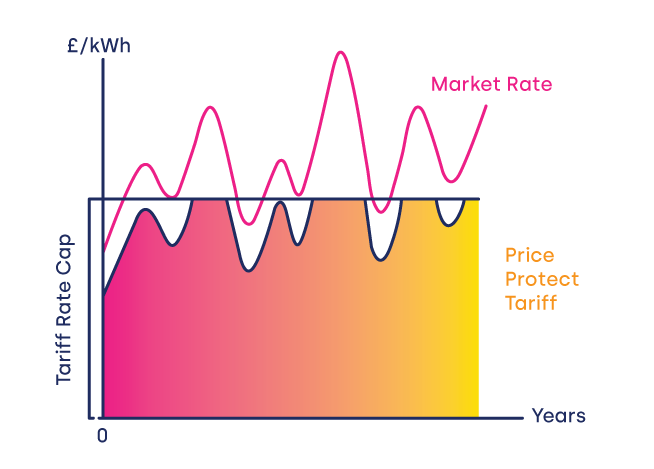 Wattstor Price Protect graph